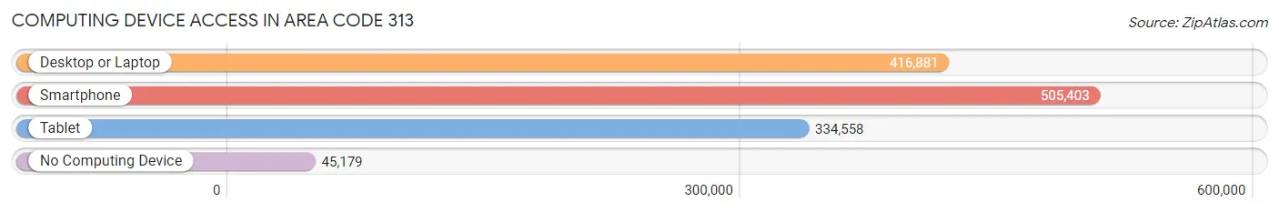 Computing Device Access in Area Code 313