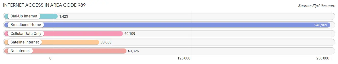 Internet Access in Area Code 989