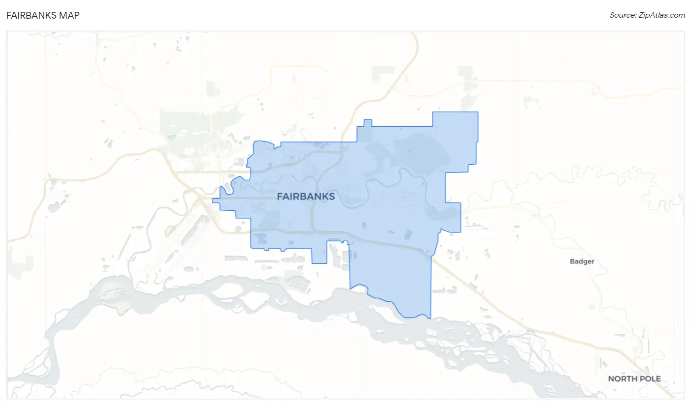 Fairbanks Map