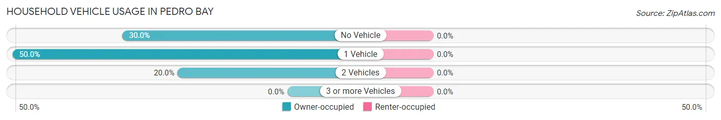 Household Vehicle Usage in Pedro Bay