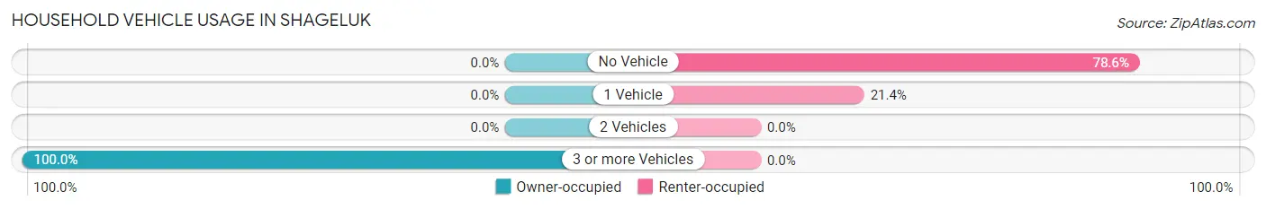 Household Vehicle Usage in Shageluk