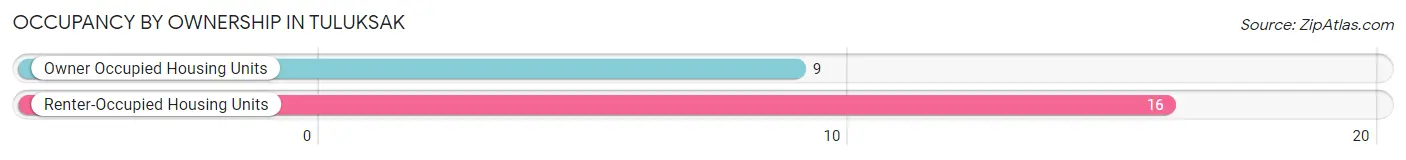 Occupancy by Ownership in Tuluksak