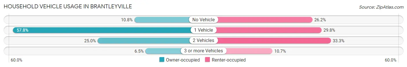 Household Vehicle Usage in Brantleyville