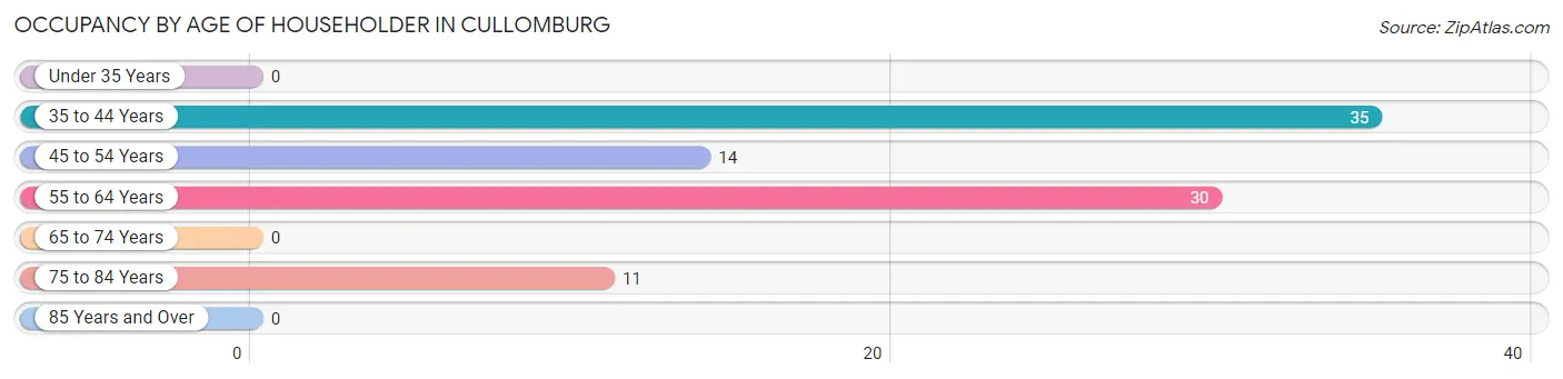 Occupancy by Age of Householder in Cullomburg