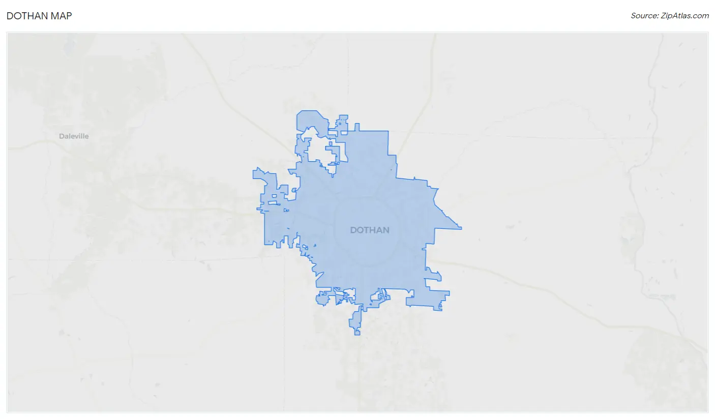 Dothan Map