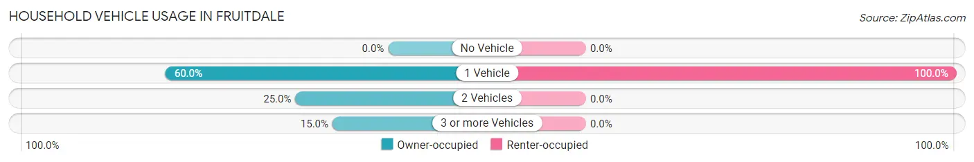 Household Vehicle Usage in Fruitdale