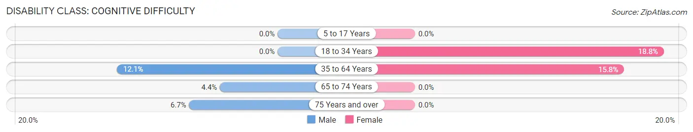 Disability in Hillsboro: <span>Cognitive Difficulty</span>