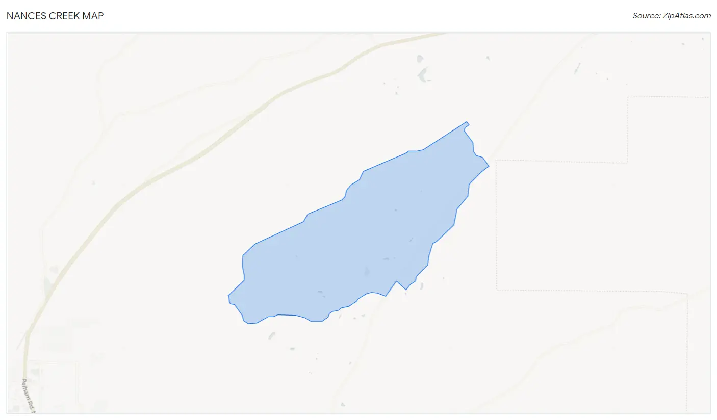 Nances Creek Map