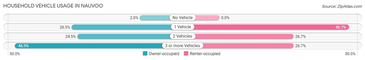 Household Vehicle Usage in Nauvoo