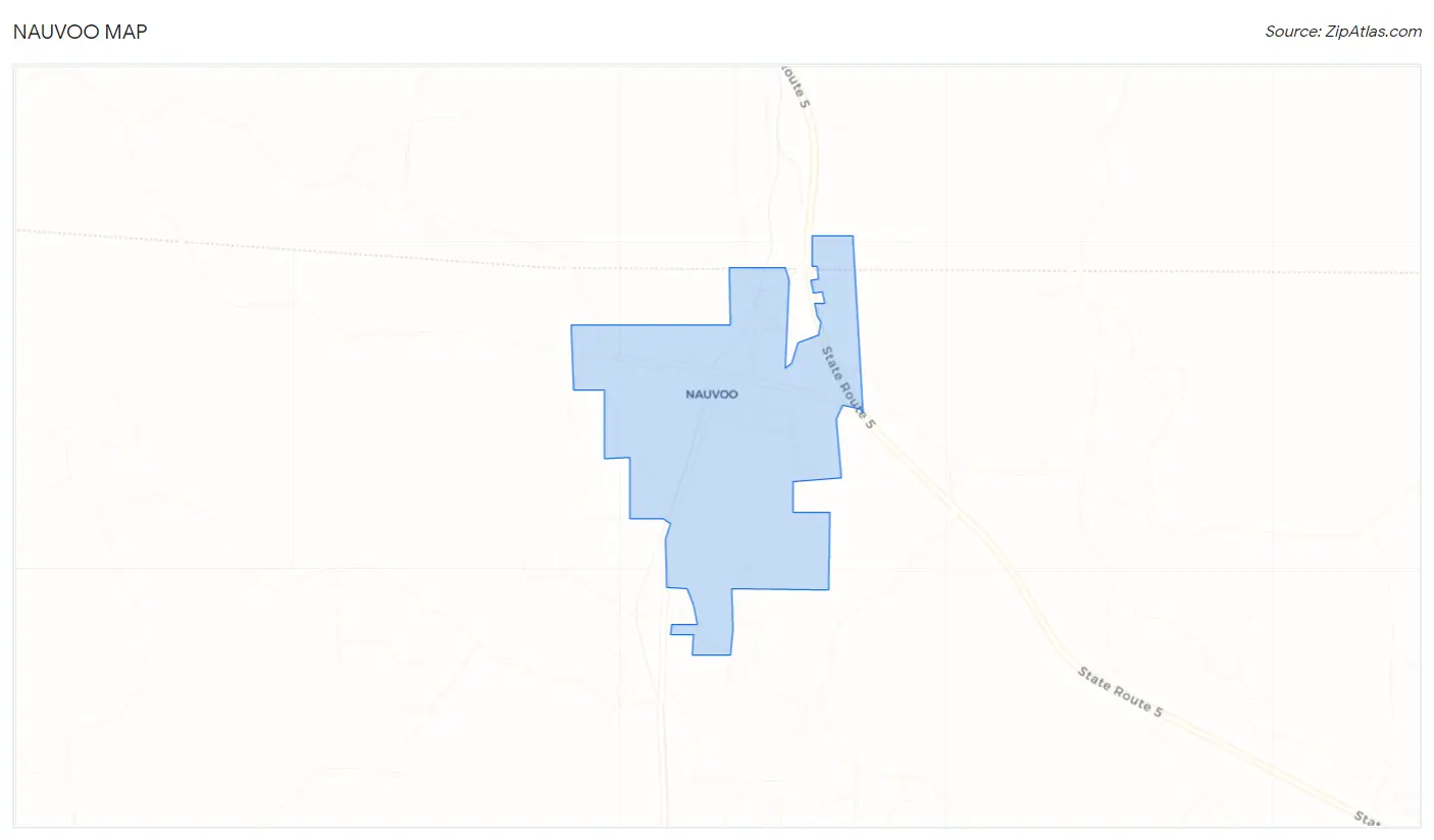 Nauvoo Map