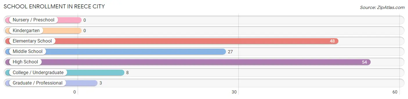 School Enrollment in Reece City
