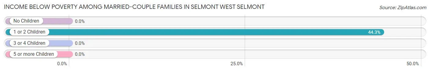 Income Below Poverty Among Married-Couple Families in Selmont West Selmont