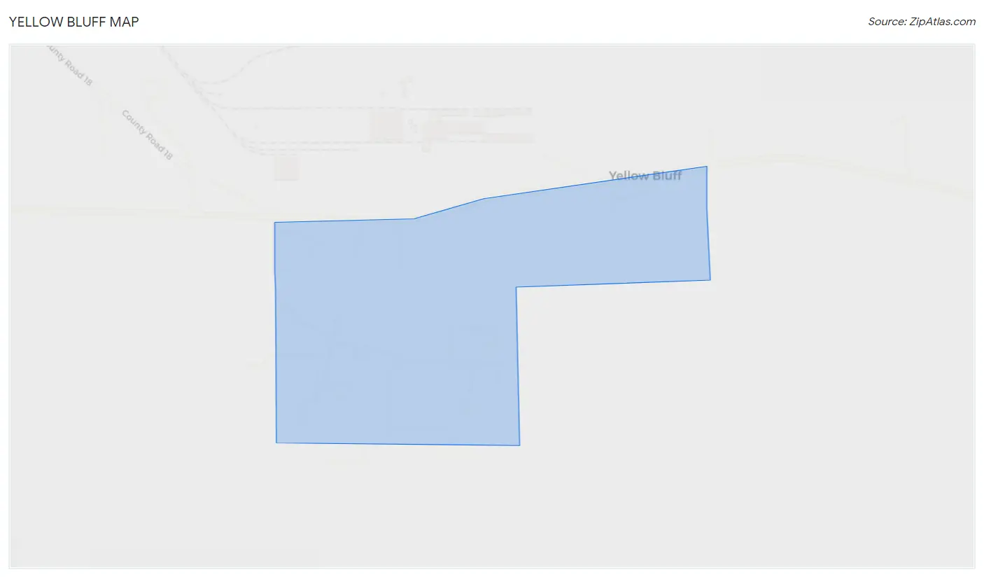 Yellow Bluff Map