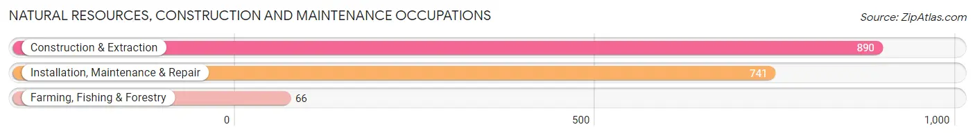 Natural Resources, Construction and Maintenance Occupations in Benton