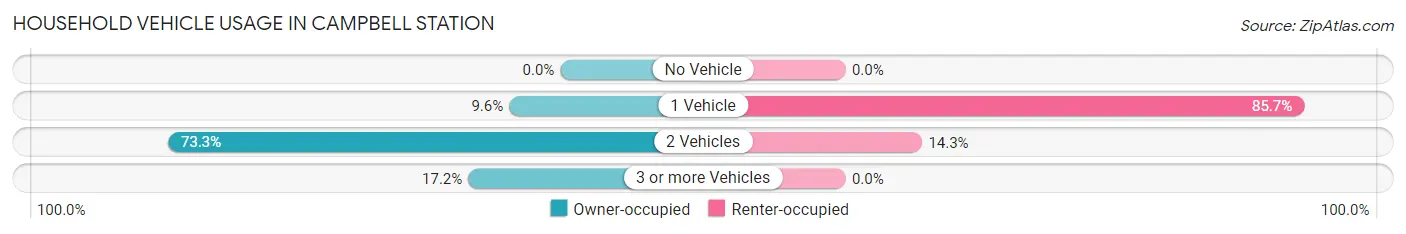 Household Vehicle Usage in Campbell Station