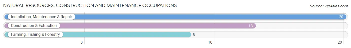 Natural Resources, Construction and Maintenance Occupations in Des Arc