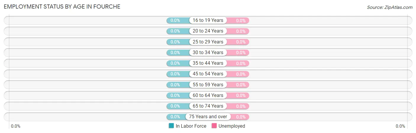 Employment Status by Age in Fourche