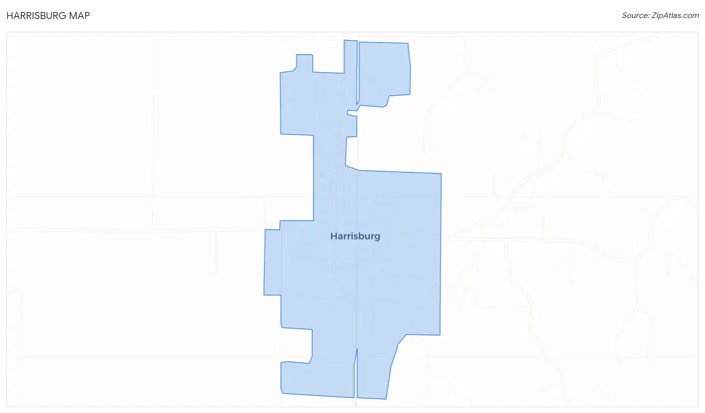 Harrisburg Map