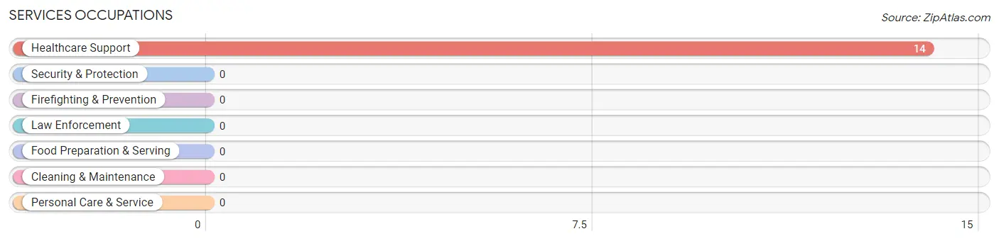 Services Occupations in Huttig