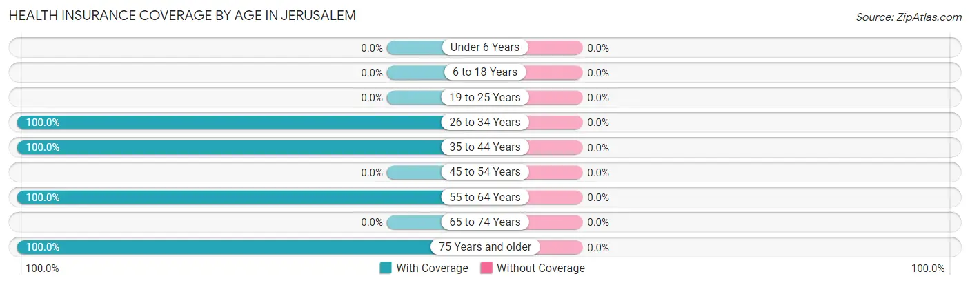 Health Insurance Coverage by Age in Jerusalem