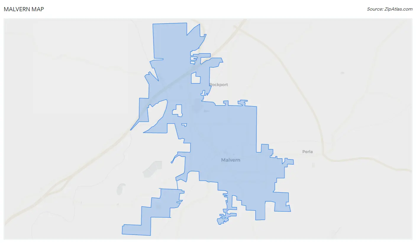 Malvern Map