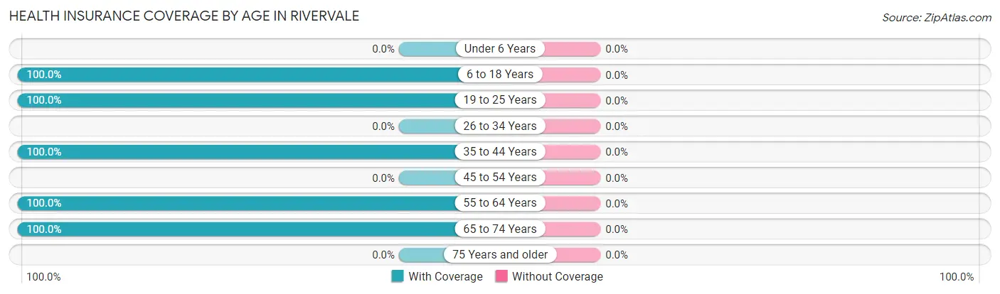 Health Insurance Coverage by Age in Rivervale