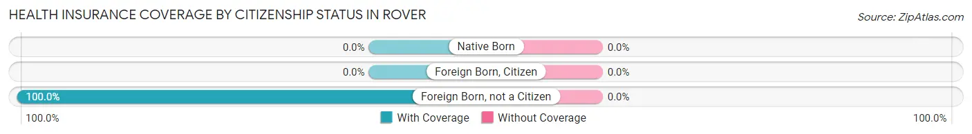 Health Insurance Coverage by Citizenship Status in Rover