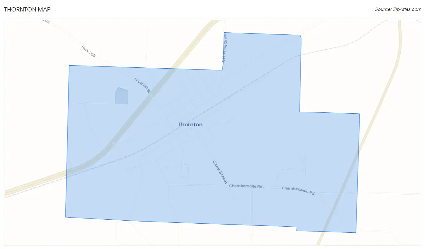 Thornton Map