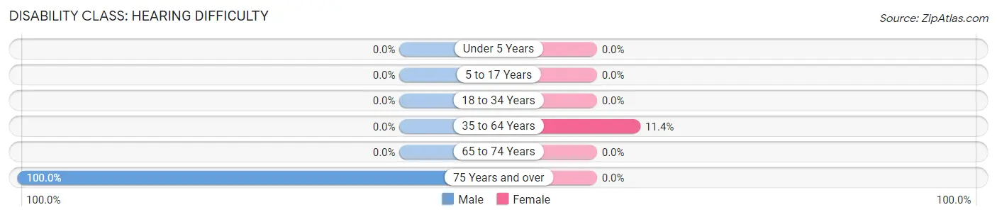 Disability in Wilmar: <span>Hearing Difficulty</span>