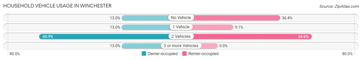 Household Vehicle Usage in Winchester