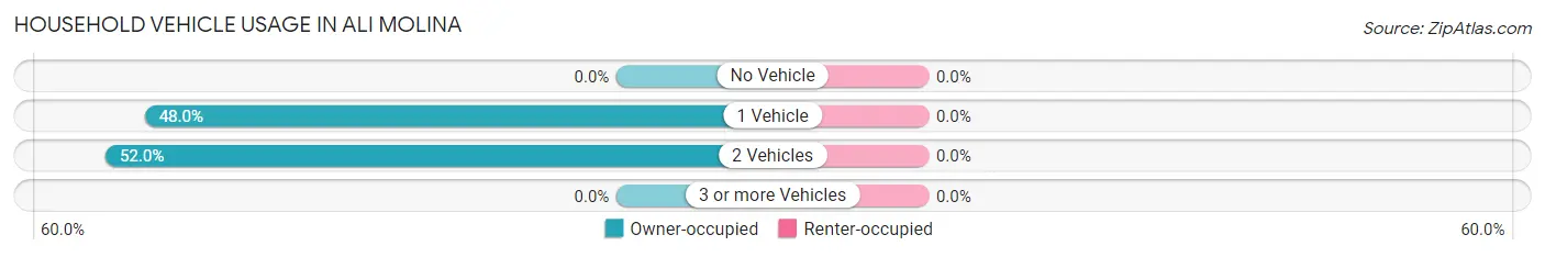 Household Vehicle Usage in Ali Molina