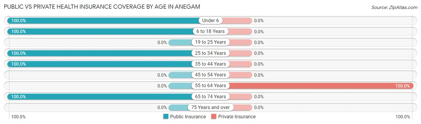 Public vs Private Health Insurance Coverage by Age in Anegam