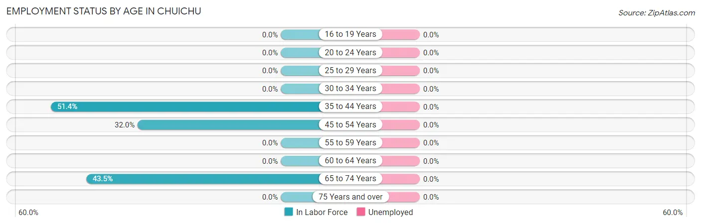 Employment Status by Age in Chuichu