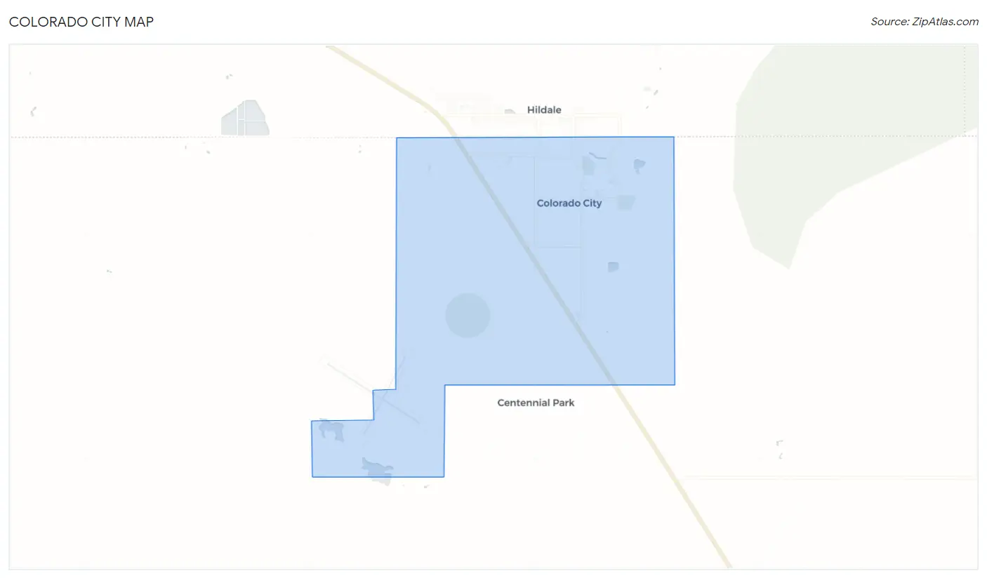 Colorado City Map