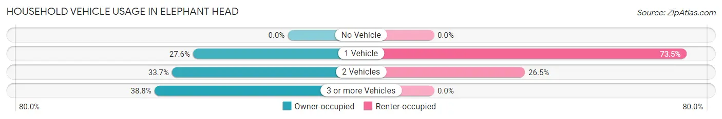 Household Vehicle Usage in Elephant Head