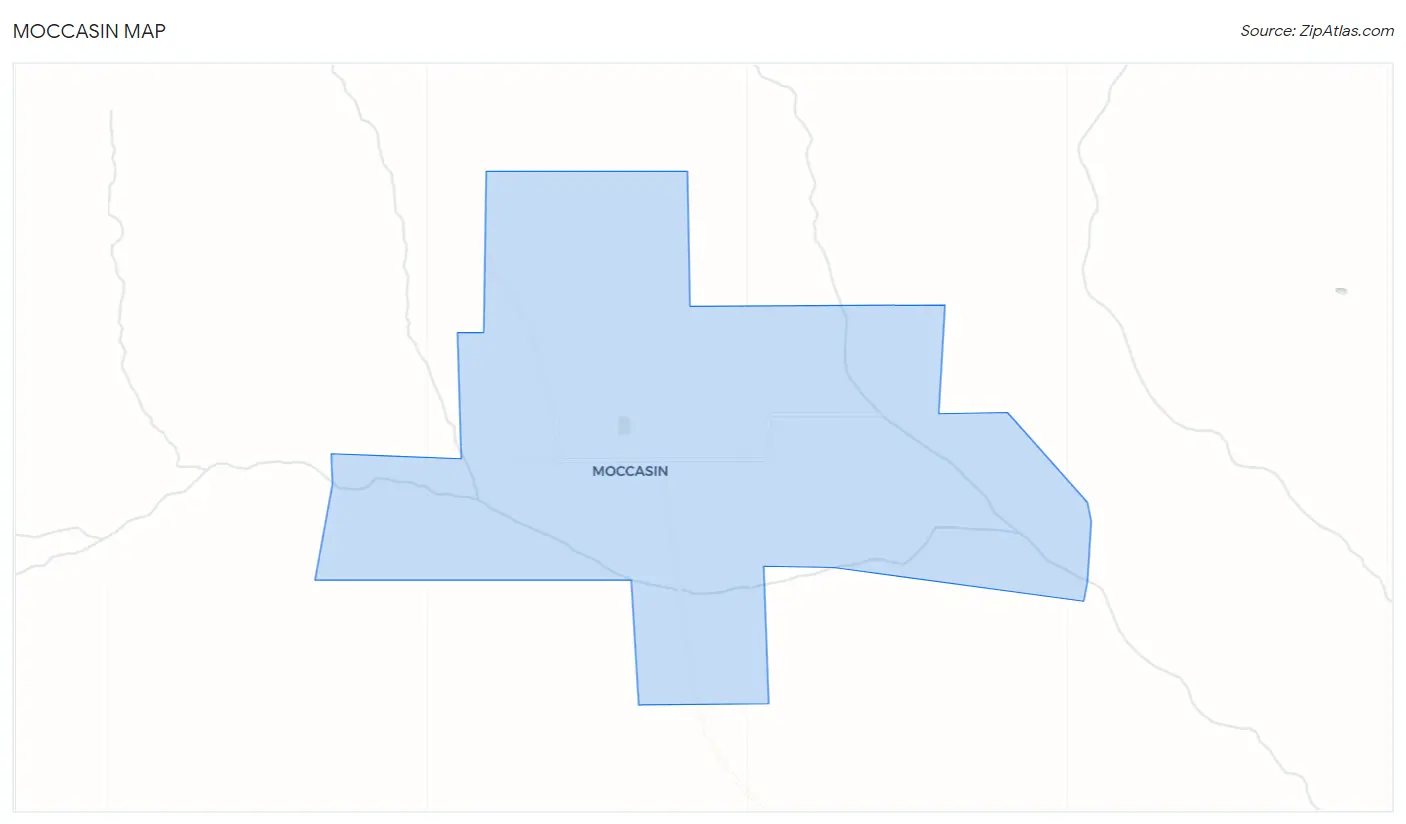 Moccasin Map