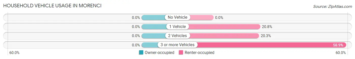 Household Vehicle Usage in Morenci