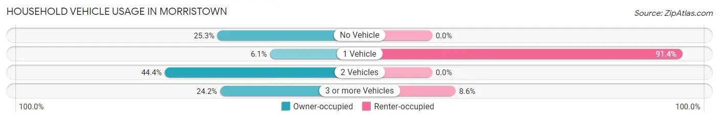 Household Vehicle Usage in Morristown