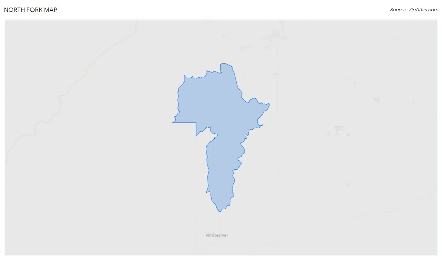 North Fork Map