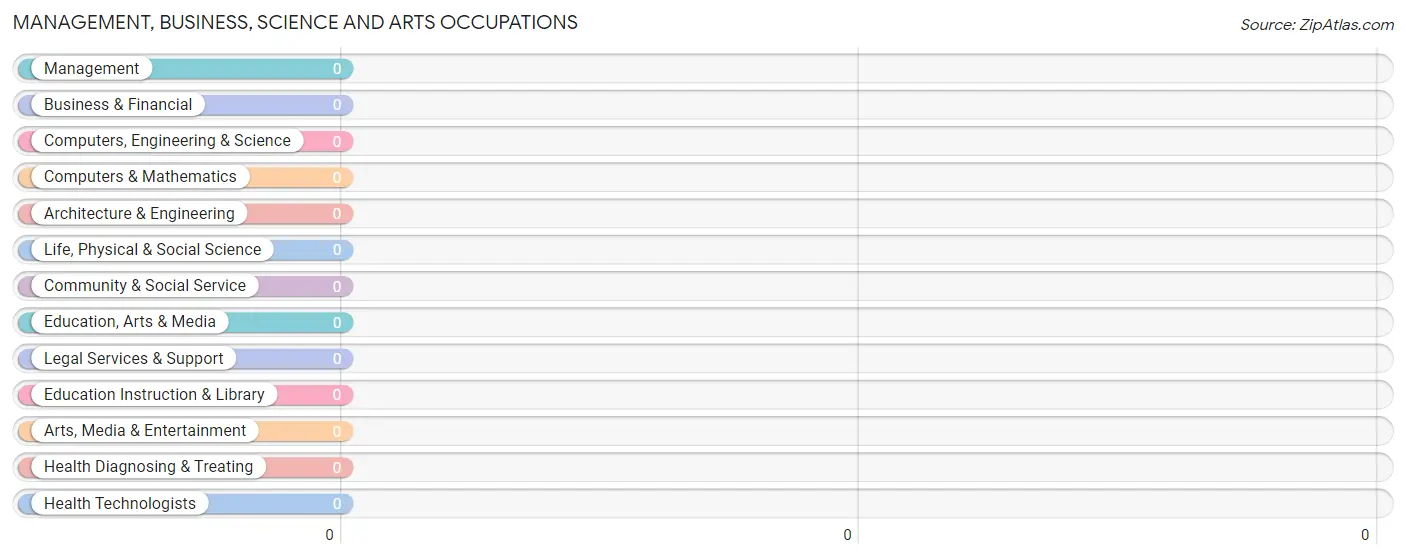 Management, Business, Science and Arts Occupations in Padre Ranchitos