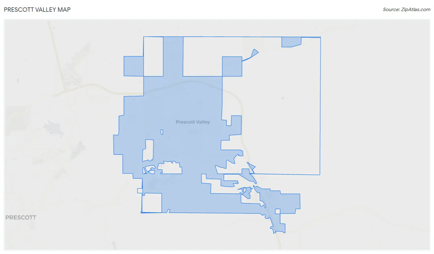 Prescott Valley Map