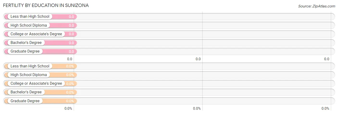 Female Fertility by Education Attainment in Sunizona