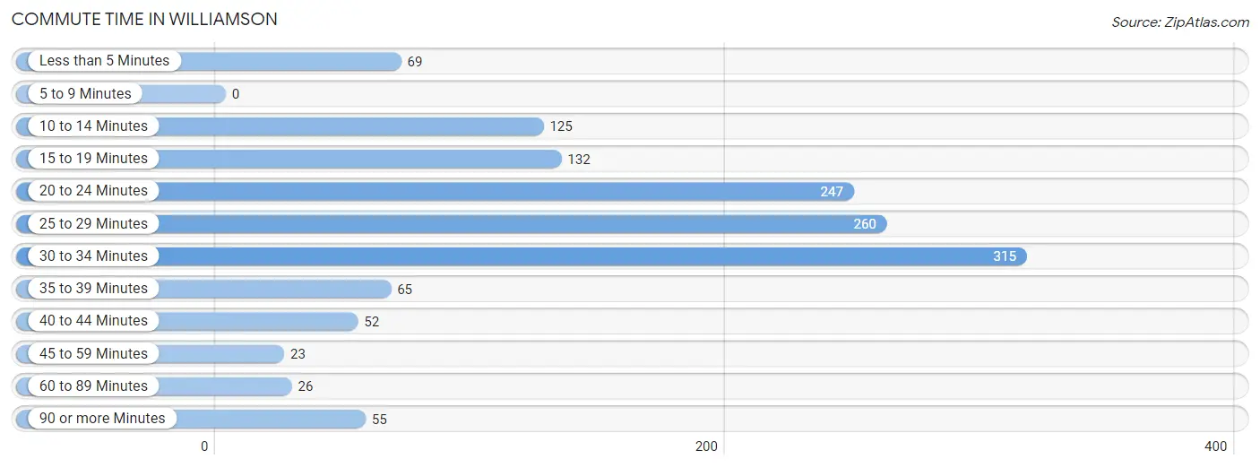 Commute Time in Williamson