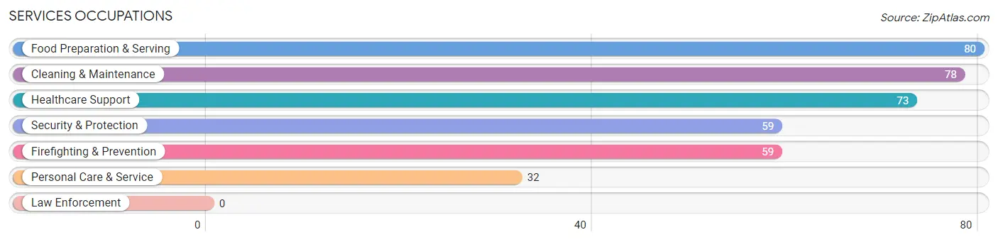 Services Occupations in Alturas