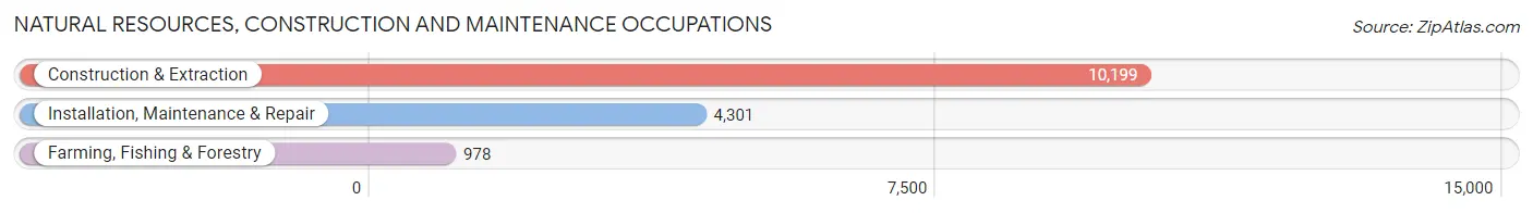 Natural Resources, Construction and Maintenance Occupations in Anaheim