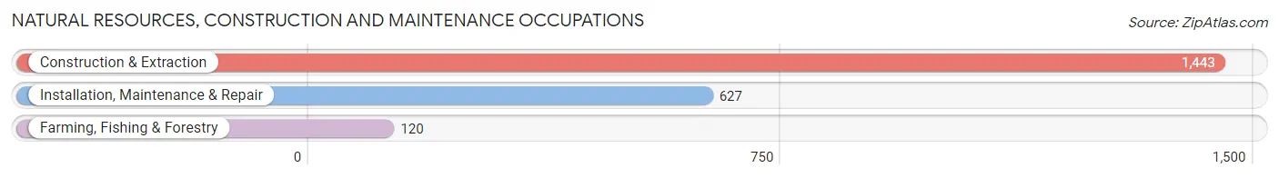 Natural Resources, Construction and Maintenance Occupations in Azusa