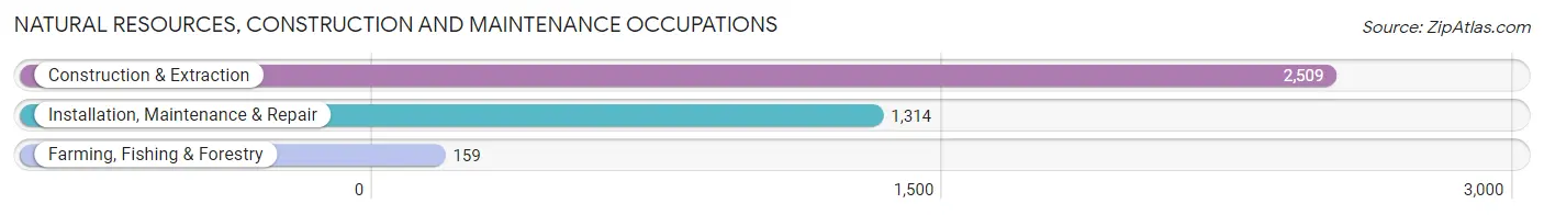 Natural Resources, Construction and Maintenance Occupations in Baldwin Park