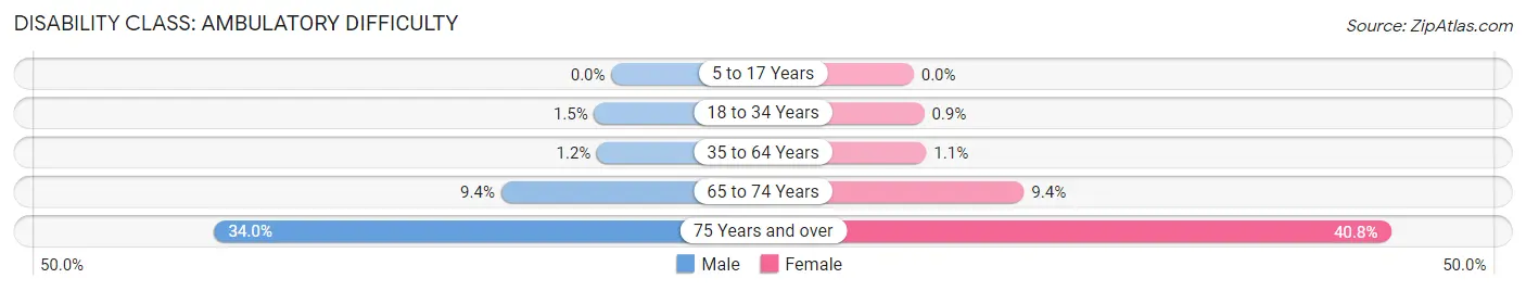 Disability in Beverly Hills: <span>Ambulatory Difficulty</span>