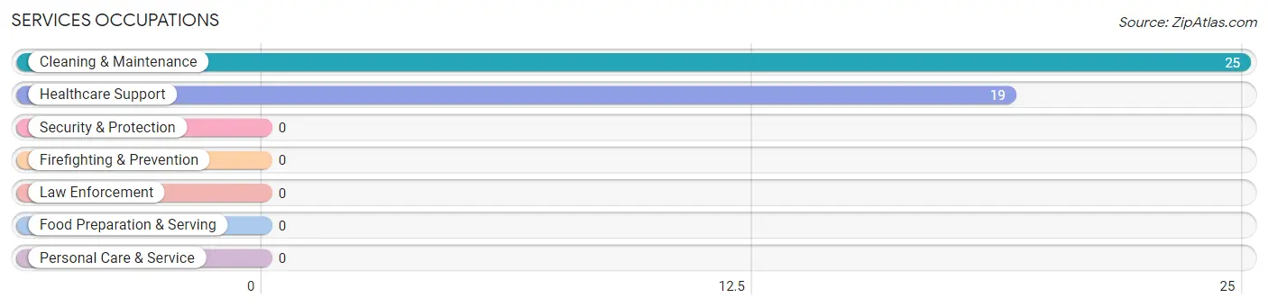 Services Occupations in Cobb