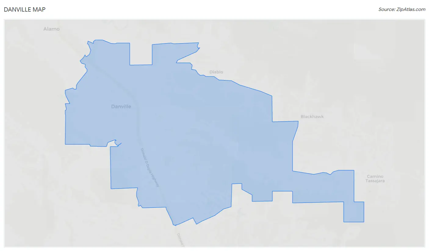 Danville Map